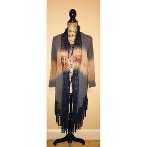 Gimmicks by BKE cardigan Kimono